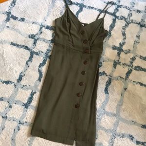 Olive Green XS Dress